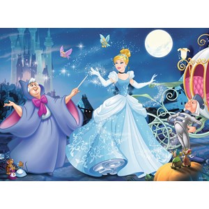 Ravensburger (13671) - "Adorable Cinderella" - 100 pieces puzzle