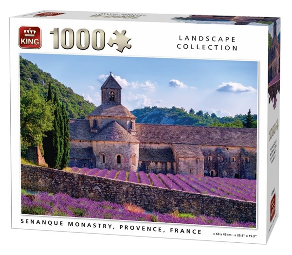 King International (05663) - "Notre-Dame de Sénanque, France" - 1000 pieces puzzle