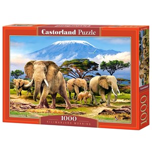Castorland (C-103188) - "Kilimanjaro Morning" - 1000 pieces puzzle