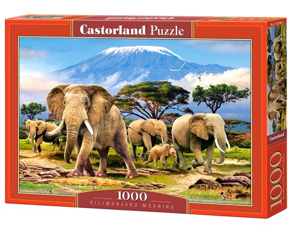 Castorland (C-103188) - "Kilimanjaro Morning" - 1000 pieces puzzle