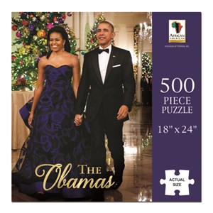 African American Expressions (PUZ-09) - "The Obamas" - 500 pieces puzzle