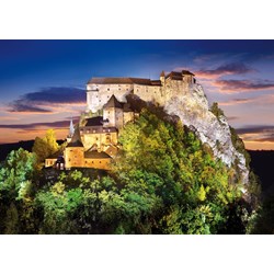 Castorland (B-51489) - "Orava Castle, Slovakia" - 500 pieces puzzle
