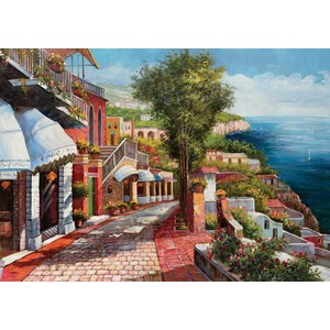 KS Games (11323) - "Somewhere In Mediterranean" - 1000 pieces puzzle