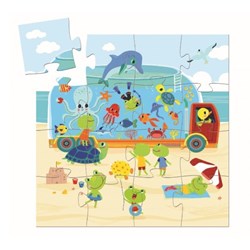 Djeco (07266) - "The Aquarium" - 16 pieces puzzle