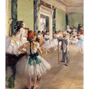 Puzzle Michele Wilson (W015-50) - Edgar Degas: "The Dance Class" - 50 pieces puzzle
