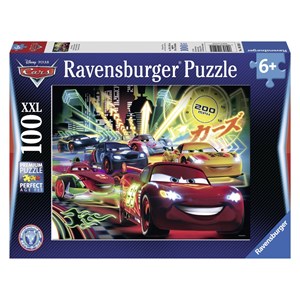 Ravensburger (10520) - "Cars Néon" - 100 pieces puzzle