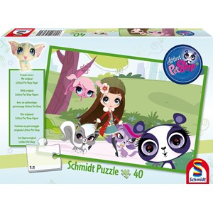 Schmidt Spiele (56062) - "Littlest Pet Shop" - 40 pieces puzzle