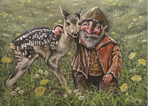 PuzzelMan (233) - Nico Bulder: "The Goblin" - 99 pieces puzzle