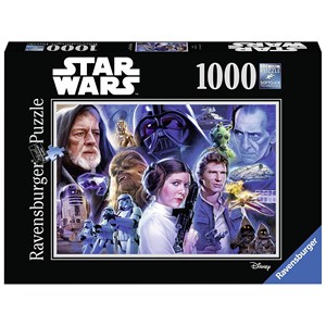 Ravensburger (19763) - "Star Wars Collection 1" - 1000 pieces puzzle
