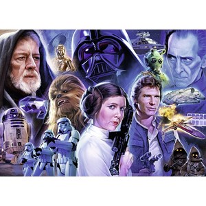 Ravensburger (19763) - "Star Wars Collection 1" - 1000 pieces puzzle