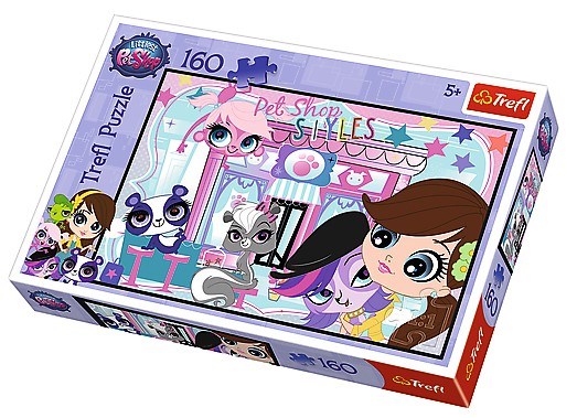 Trefl (15326) - "Petshop" - 160 pieces puzzle