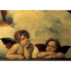 Ravensburger (15544) - Raphael: "Cherubs" - 1000 pieces puzzle