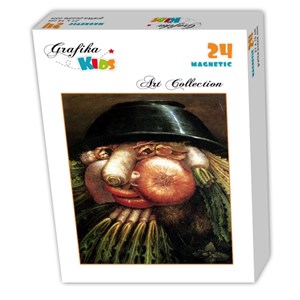 Grafika Kids (00215) - Giuseppe Arcimboldo: "The Greengrocer" - 24 pieces puzzle