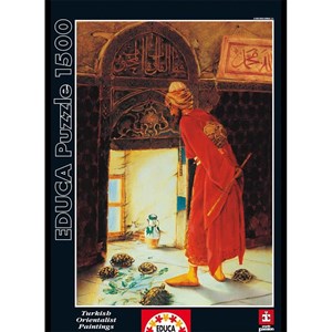 Educa (12986) - Osman Hamdi Bey: "Turtle Trainer" - 1500 pieces puzzle