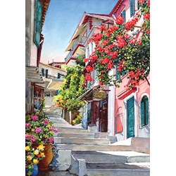 Art Puzzle (4414) - "Parga, Greece" - 1000 pieces puzzle