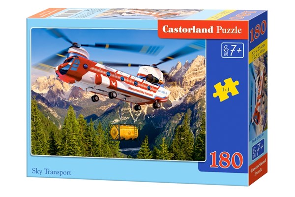 Castorland (B-018239) - "Sky Transport" - 180 pieces puzzle