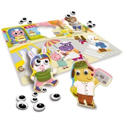 Ludattica (52486) - "Animated Puzzle" - 18 pieces puzzle