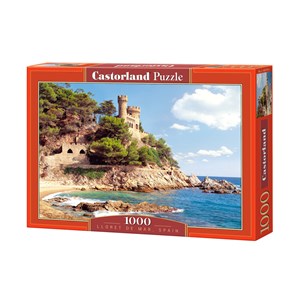 Castorland (C-100774) - "Lloret de Mar, Spanish Coast" - 1000 pieces puzzle