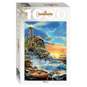 Step Puzzle (79110) - Adrian Chesterman: "Lighthouse" - 1000 pieces puzzle