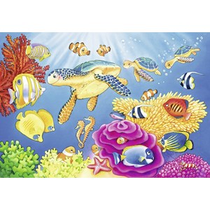 Ravensburger (07815) - "Colorful Underwater World" - 24 pieces puzzle