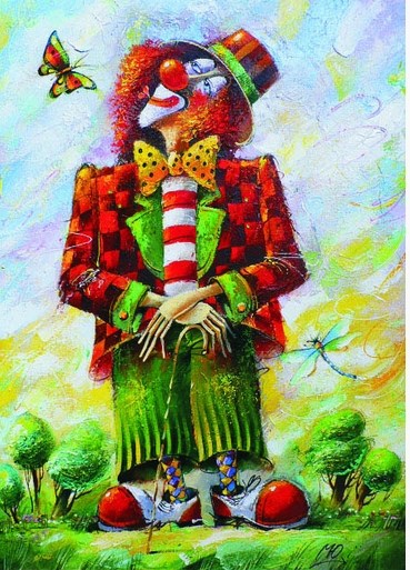 Gold Puzzle (60461) - Yuri Macik: "Walk" - 1000 pieces puzzle