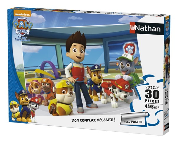 Nathan (86354) - "Paw Patrol" - 30 pieces puzzle