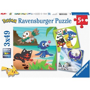 Ravensburger (08019) - "Pokemon" - 49 pieces puzzle