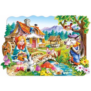 Castorland (C-02160) - "Little Red Riding Hood" - 20 pieces puzzle