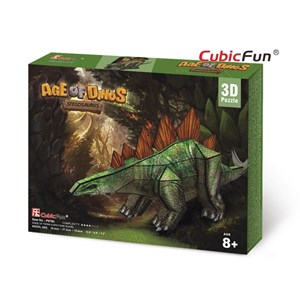 Cubic Fun (P670H) - "Stegosaurus" - 41 pieces puzzle
