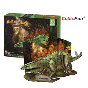 Cubic Fun (P670H) - "Stegosaurus" - 41 pieces puzzle