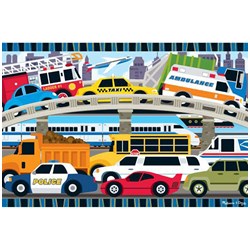 Melissa and Doug (4421) - "Traffic Jam" - 24 pieces puzzle