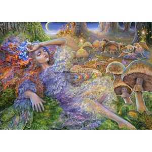 Grafika (T-00289) - Josephine Wall: "After The Fairy Ball" - 1000 pieces puzzle