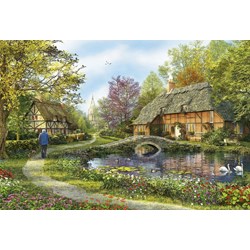 Educa (16356) - Dominic Davison: "Meadow Cottages" - 5000 pieces puzzle