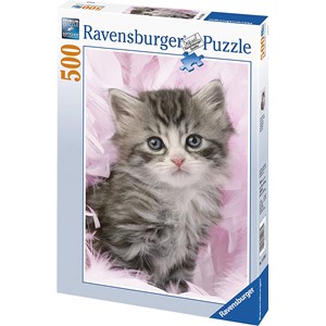 Ravensburger (14136) - "Kitten Sweetness" - 500 pieces puzzle