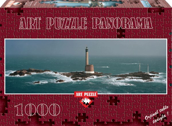 Art Puzzle (4341) - Philip Plisson: "Les Roches-Douvres Lighthouse" - 1000 pieces puzzle
