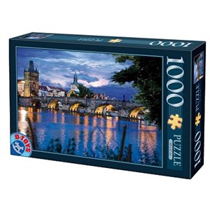 D-Toys (64301-NL09) - "Prague, Czech Republic" - 1000 pieces puzzle