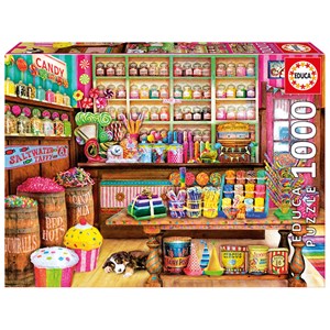 Educa (17104) - "The candy shop" - 1000 pieces puzzle