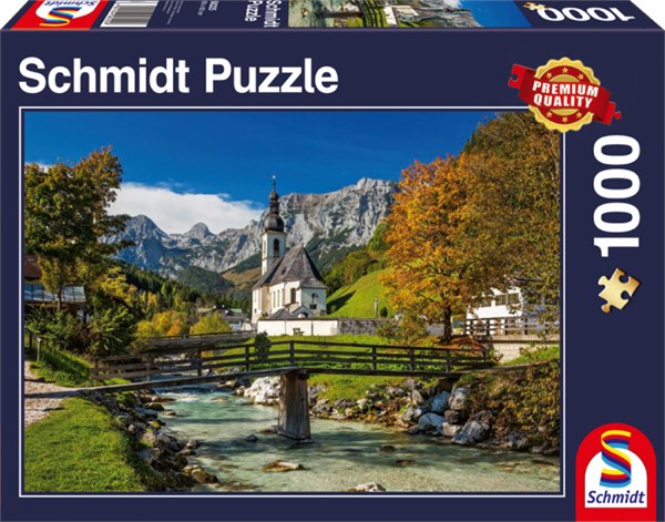 Schmidt Spiele (58225) - "Ramsau" - 1000 pieces puzzle