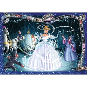 Ravensburger (19678) - "Cinderella" - 100 pieces puzzle