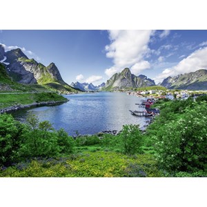 Ravensburger (19711) - "Lofoten Island" - 1000 pieces puzzle