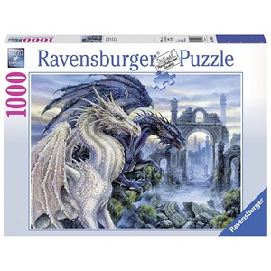 Ravensburger (19638) - "Mystical Dragons" - 1000 pieces puzzle