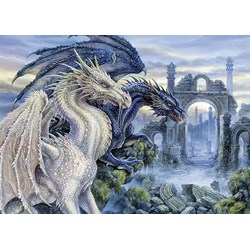 Ravensburger (19638) - "Mystical Dragons" - 1000 pieces puzzle