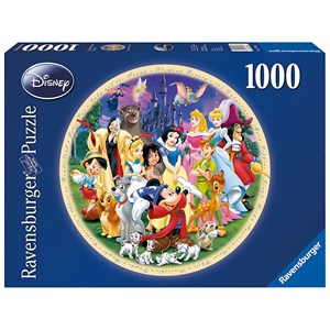 Ravensburger (15784) - "Wonderful World of Disney" - 1000 pieces puzzle