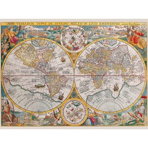Ravensburger (16381) - "Historical map" - 1500 pieces puzzle