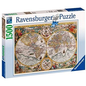 Ravensburger (16381) - "Historical map" - 1500 pieces puzzle