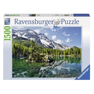 Ravensburger (16282) - "Mountain magic" - 1500 pieces puzzle