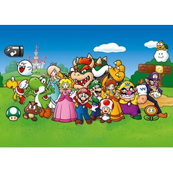 Winning Moves Games (11002) - "Super Mario" - 500 pieces puzzle