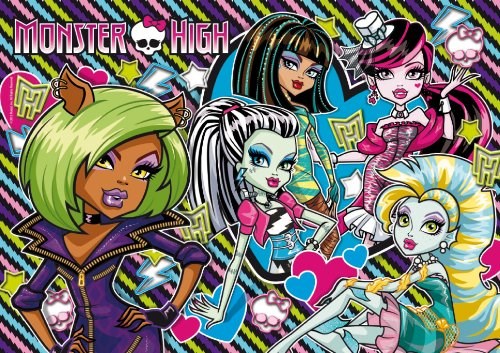 Clementoni (30120) - "Monster High Perfectly Imperfect" - 500 pieces puzzle