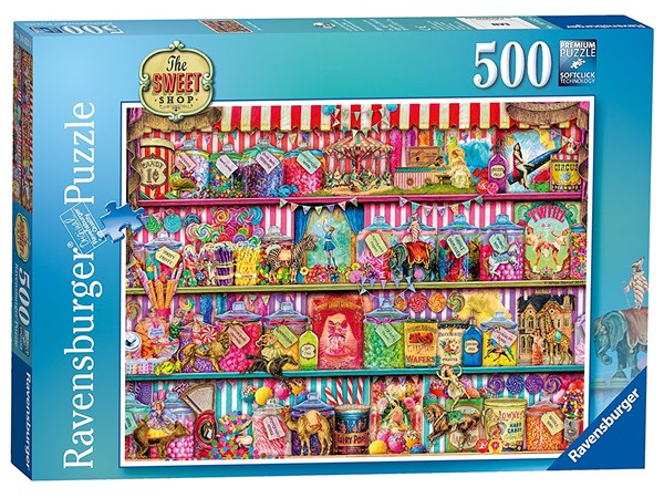 Ravensburger (14653) - Aimee Stewart: "The Sweet Shop" - 500 pieces puzzle