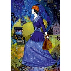 Trefl (10507) - Helena Lam: "A stroll in Paris" - 1000 pieces puzzle